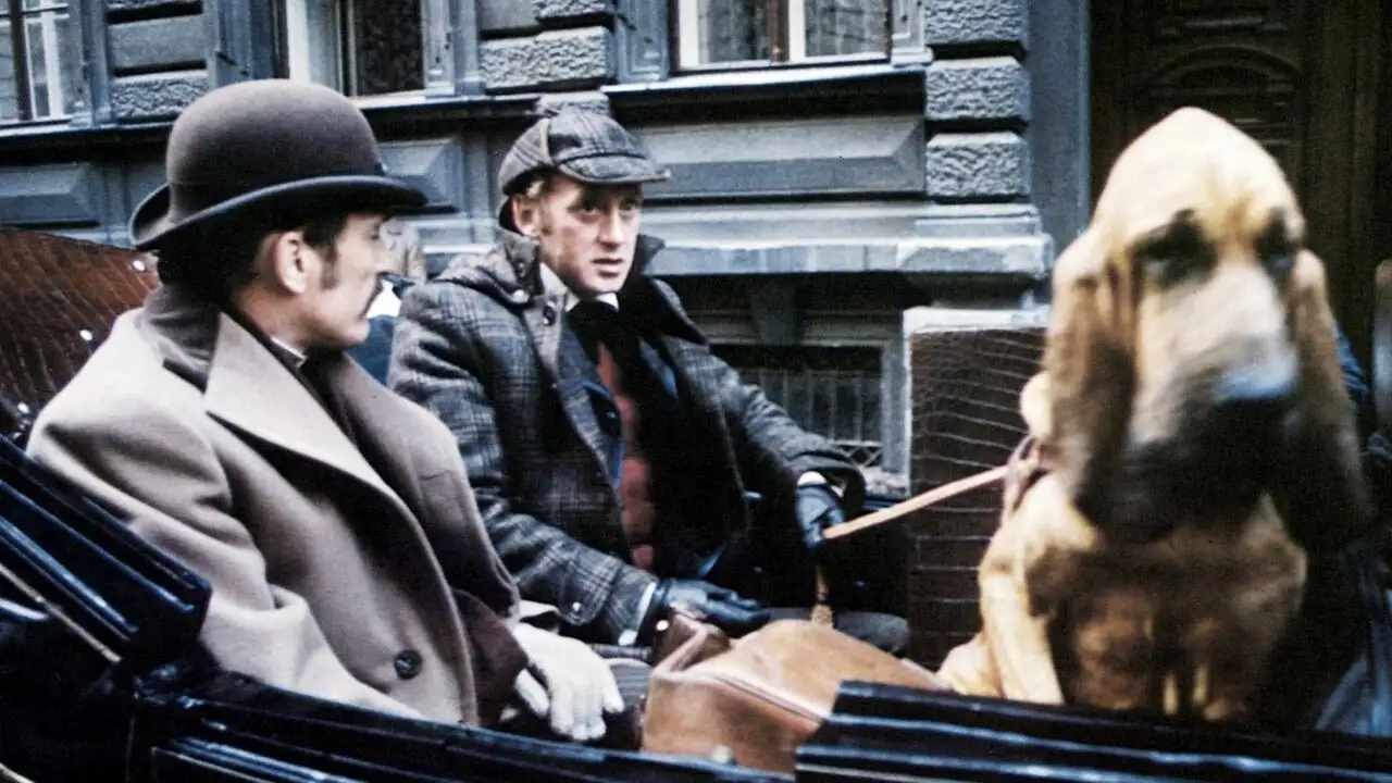 Sherlock Holmes attaque l'Orient-Express – image d’arrière-plan