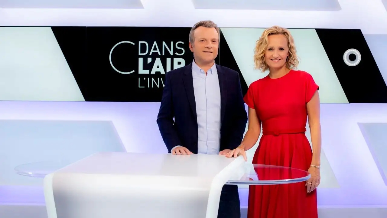 C dans l'air l'invité – image d’arrière-plan