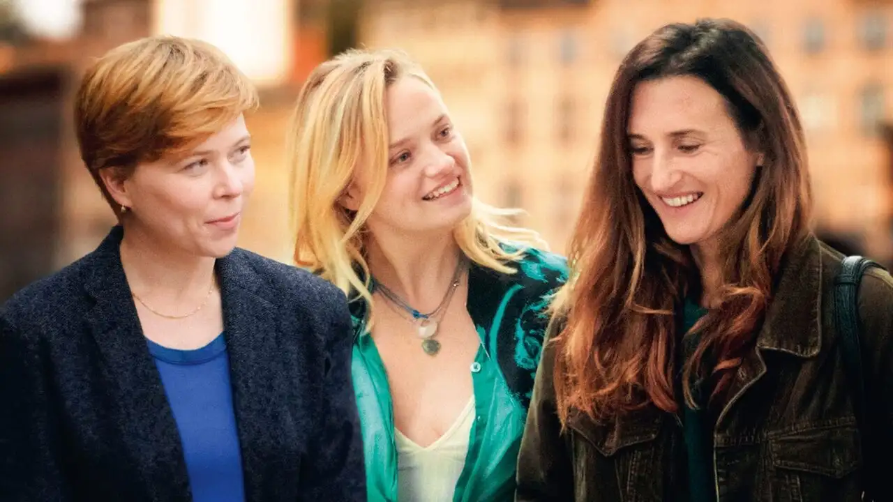 Trois amies – image d’arrière-plan