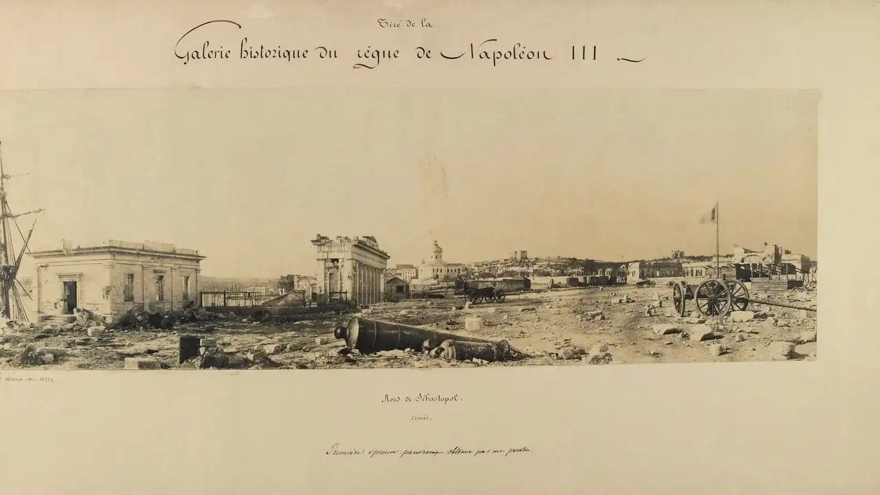 Crimée 1855, le spectacle de la guerre – image d’arrière-plan