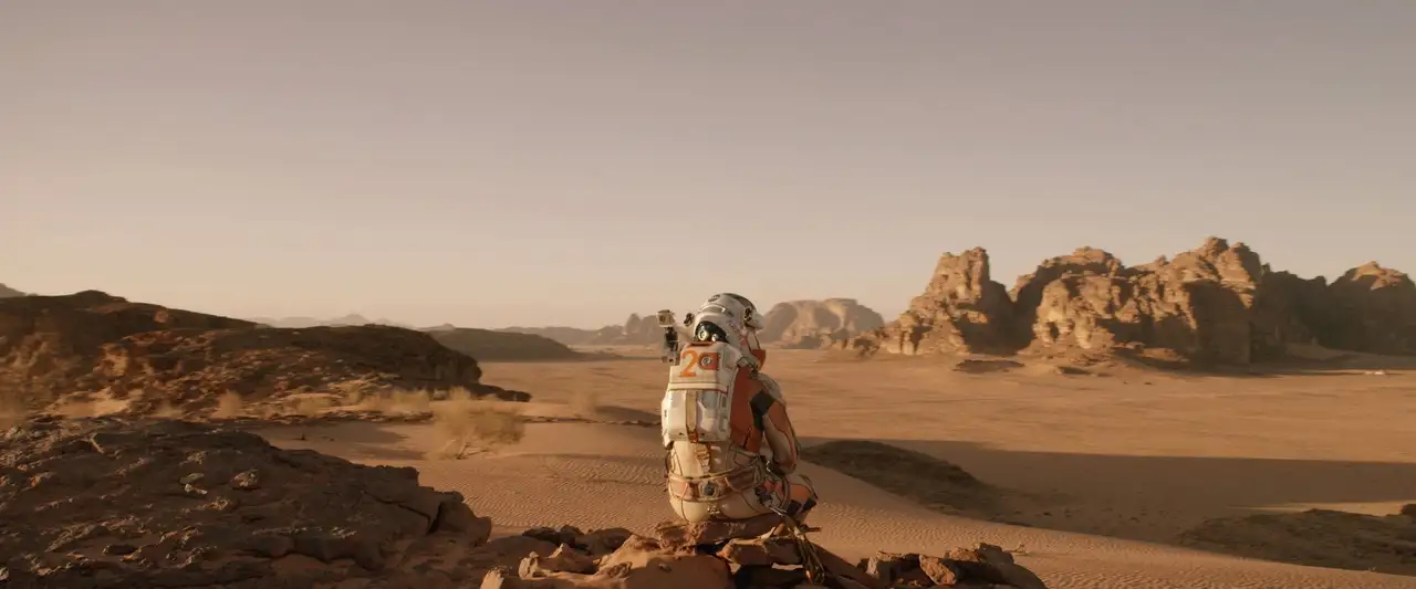 Seul sur Mars - Les secours sont à 225 millions de kilomètres. – image d’arrière-plan