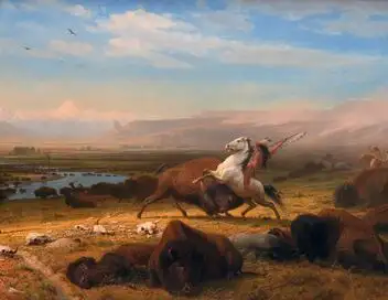 Bison : une histoire de l'Amérique - Mémoire de sang – affiche