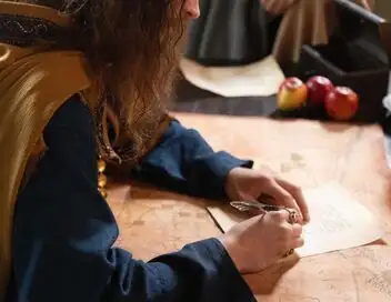 Notre Histoire de France - Clovis le premier roi chrétien – affiche