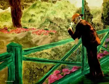 Sous les nénuphars – affiche