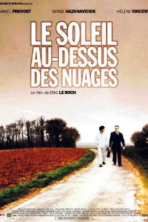 Le soleil au-dessus des nuages – affiche