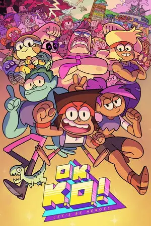 OK K.O.! Let's Be Heroes - Saison 1 - Turbo K.O. – affiche