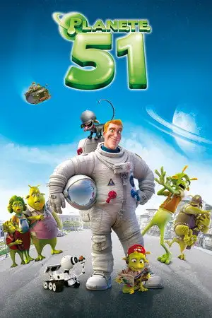 Planète 51 - Pour eux, les aliens, c'est nous ! – affiche