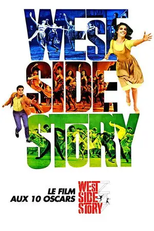 West Side Story - « Roméo et Juliette » dans le New York des années 1950. – affiche