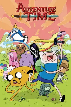 Adventure Time - Saison 5 - Le train fantôme – affiche